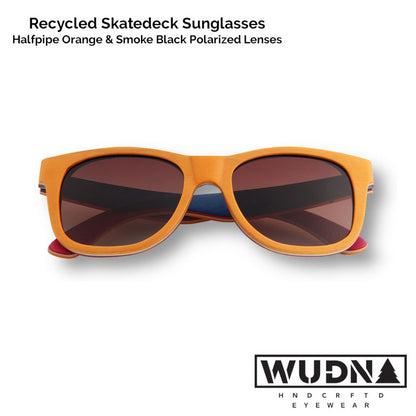 Skatedeck Sunglasses - Halfpipe Orange