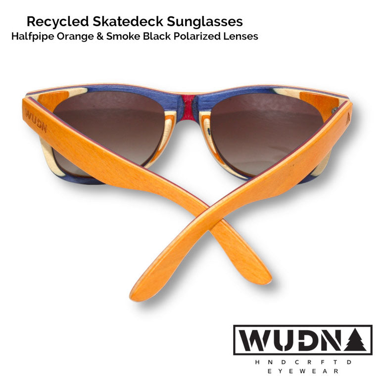 Skatedeck Sunglasses - Halfpipe Orange