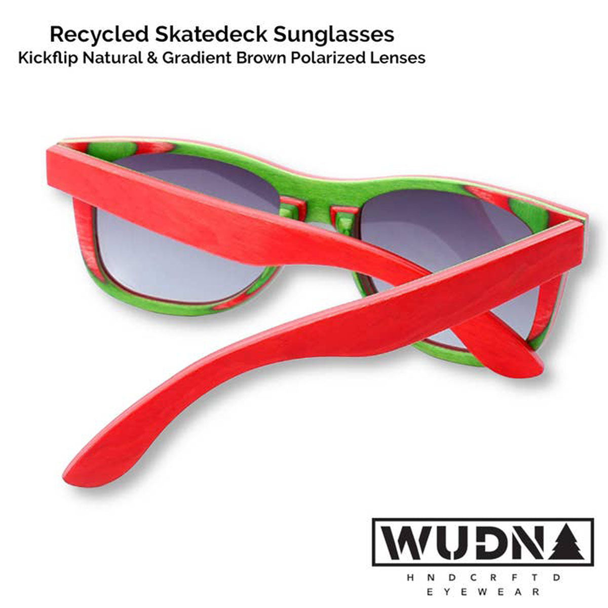 Skatedeck Sunglasses - Bluntside Red