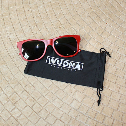 Skatedeck Sunglasses - Bluntside Red