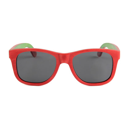 Skatedeck Sunglasses - Bluntside Red