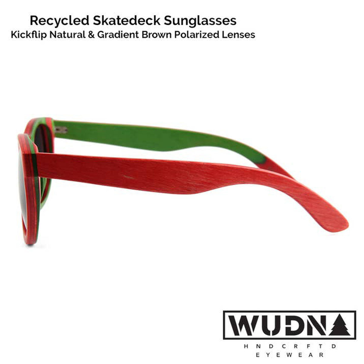 Skatedeck Sunglasses - Bluntside Red