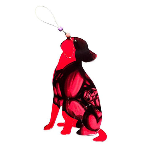 Aluminum Can Ornament - Dog