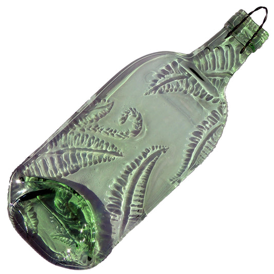 Wine Bottle Cheese Board - Ferns