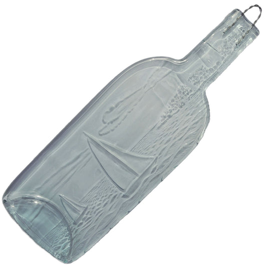 Wine Bottle Cheese Board - Sailboat