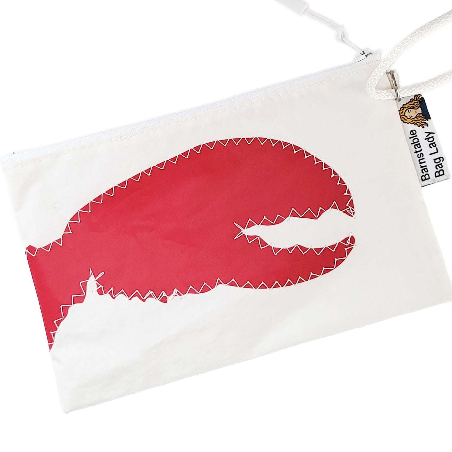 Sailcloth Wristlet - Lobster Claw