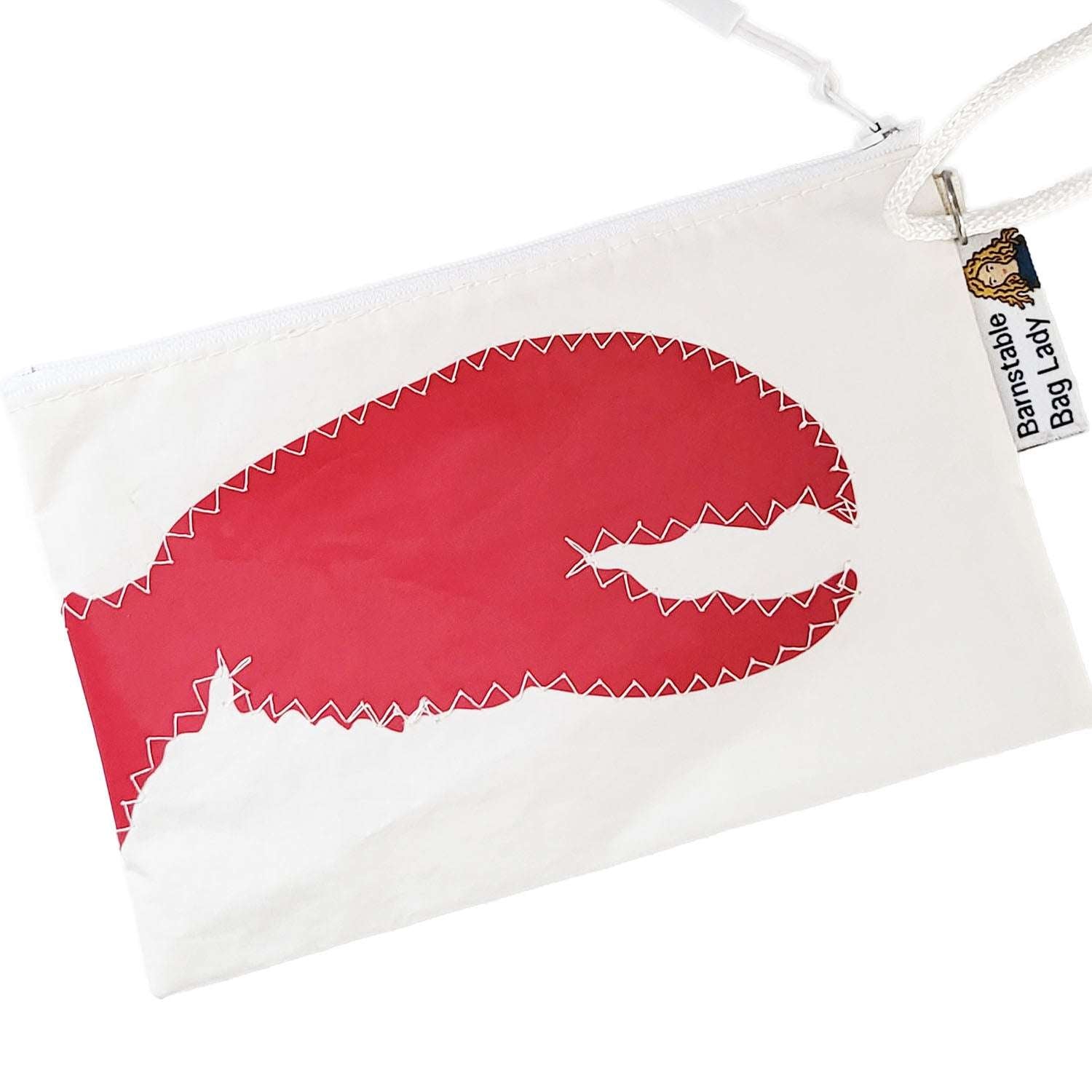 Sailcloth Wristlet - Lobster Claw
