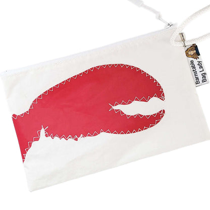Sailcloth Wristlet - Lobster Claw