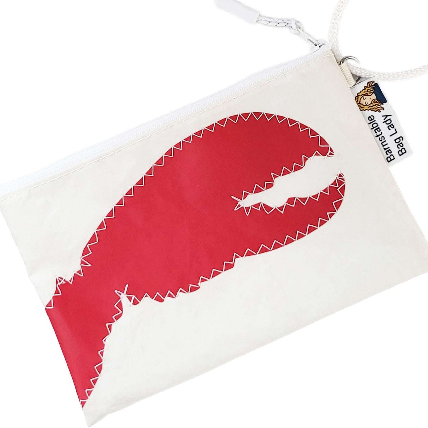 Sailcloth Wristlet - Lobster Claw