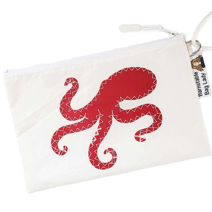Sailcloth Wristlet - Octopus