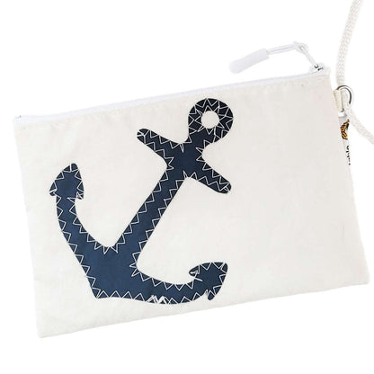 Sailcloth Wristlet - Anchor
