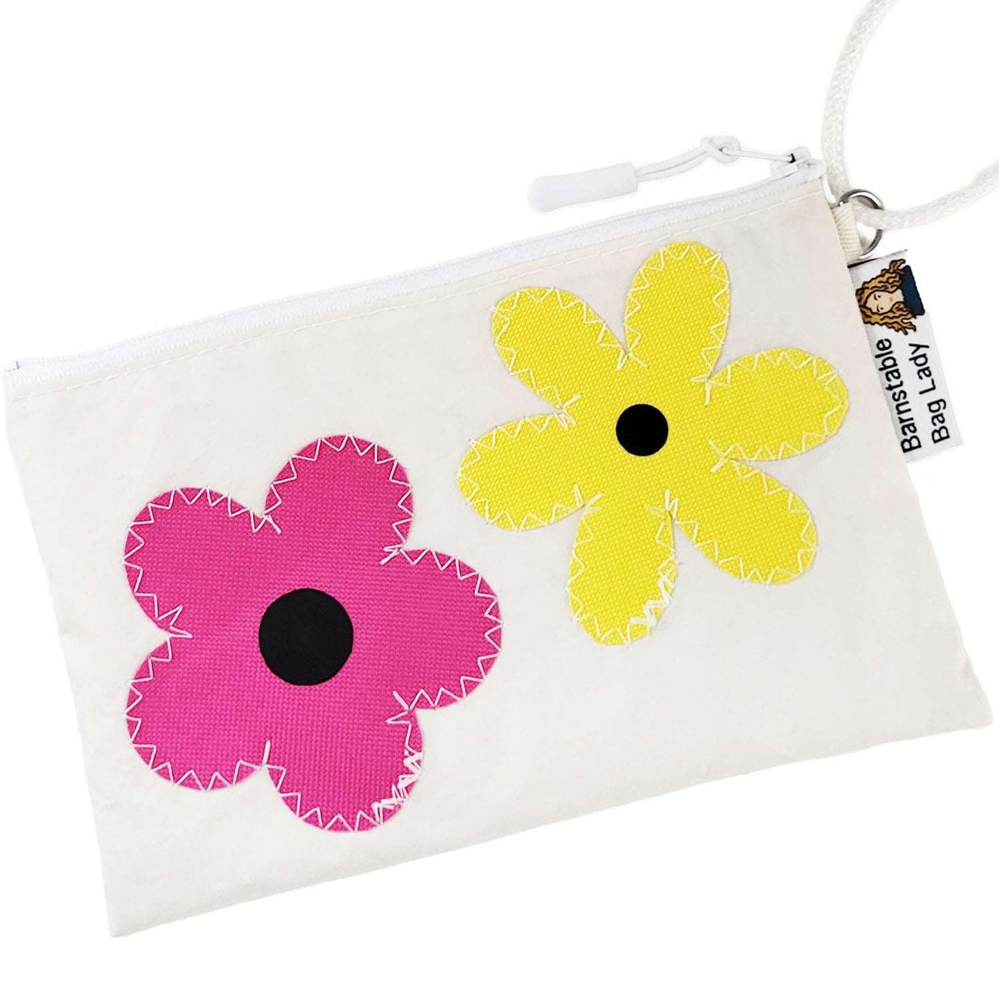 Sailcloth Wristlet - Flowers