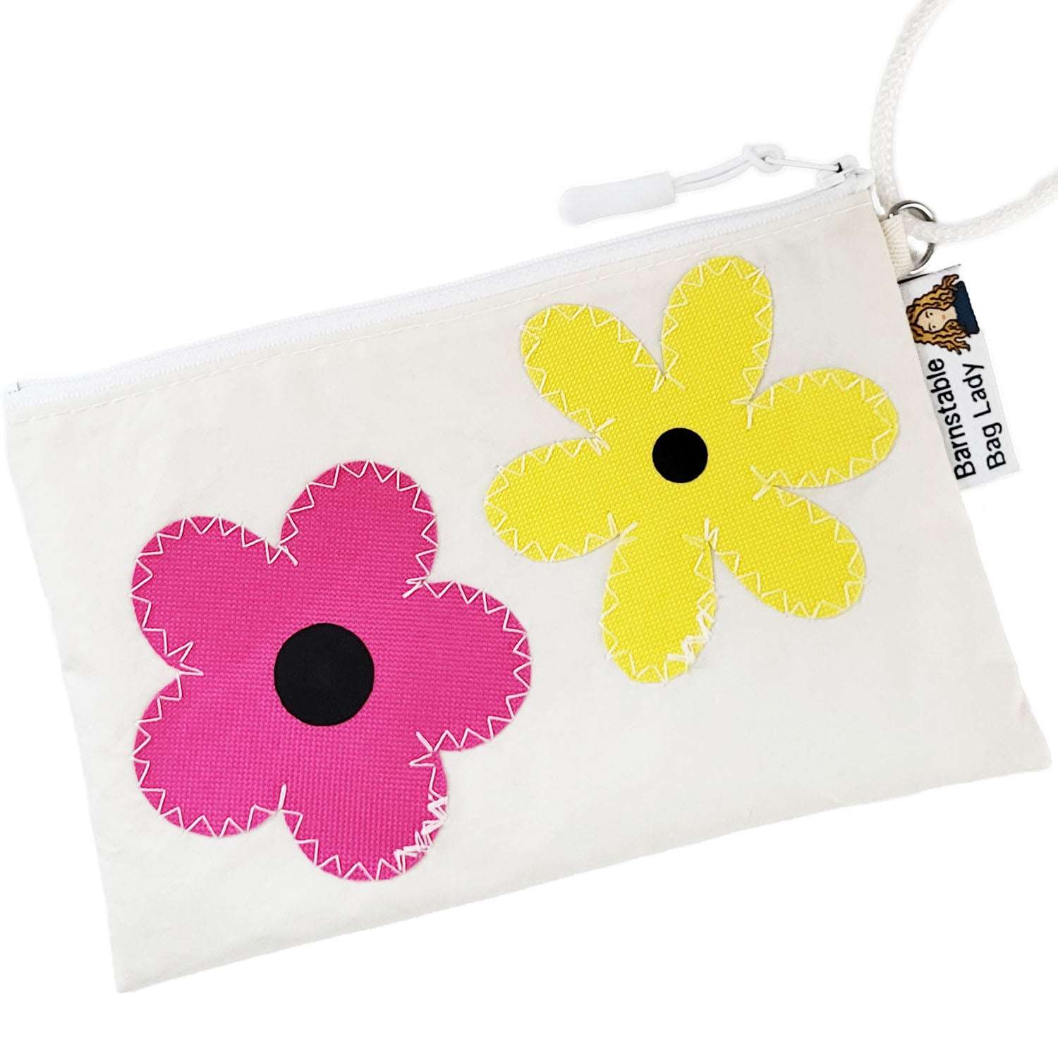 Sailcloth Wristlet - Flowers
