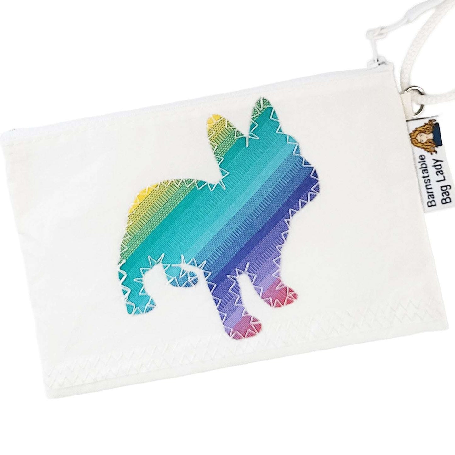 Sailcloth Wristlet - Frenchie