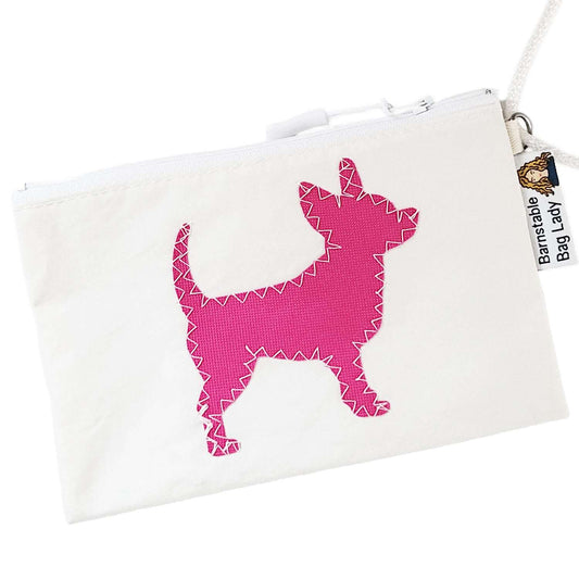 Sailcloth Wristlet - Chihuahua