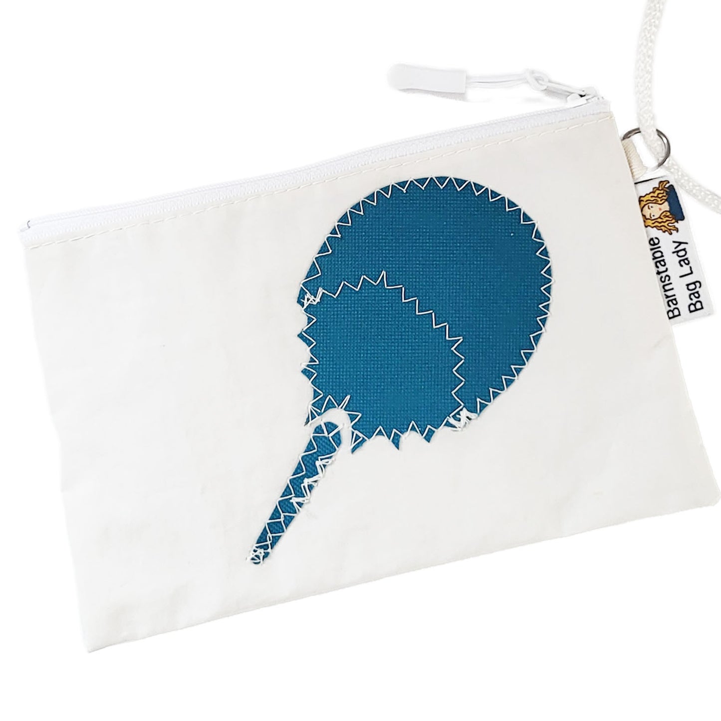 Sailcloth Wristlet - Horseshoe Crab Teal