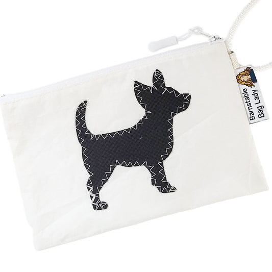 Sailcloth Wristlet - Chihuahua