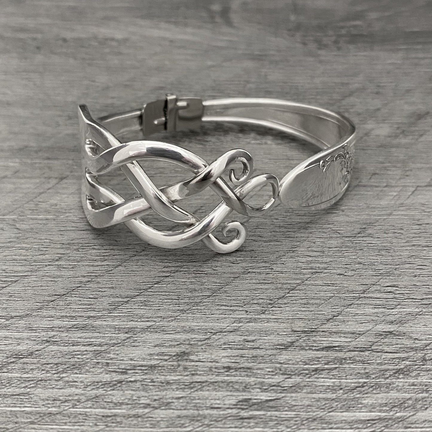 Fork Bracelet - Celtic Weave