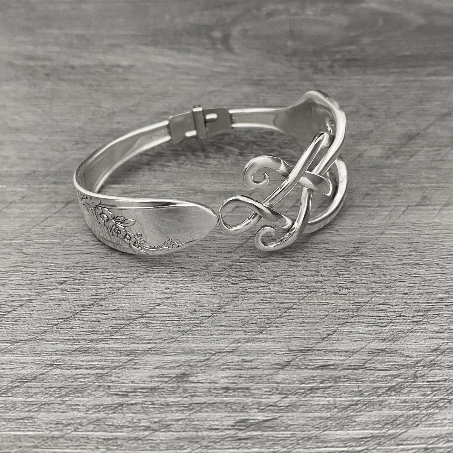 Fork Bracelet - Celtic Weave