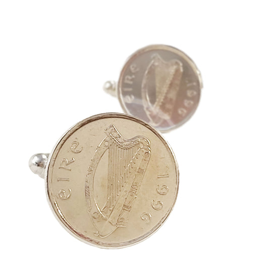 Irish 5p Coin Cufflinks