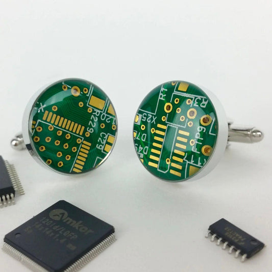 Circuit Board Cufflinks