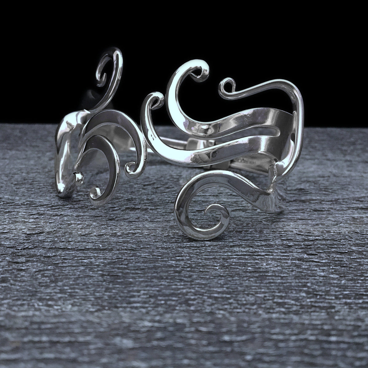 Double Fork Bracelet - Abstract 1
