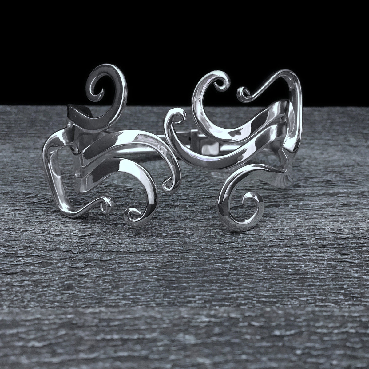 Double Fork Bracelet - Abstract 1