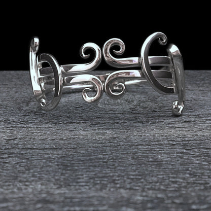 Double Fork Bracelet - Abstract 6