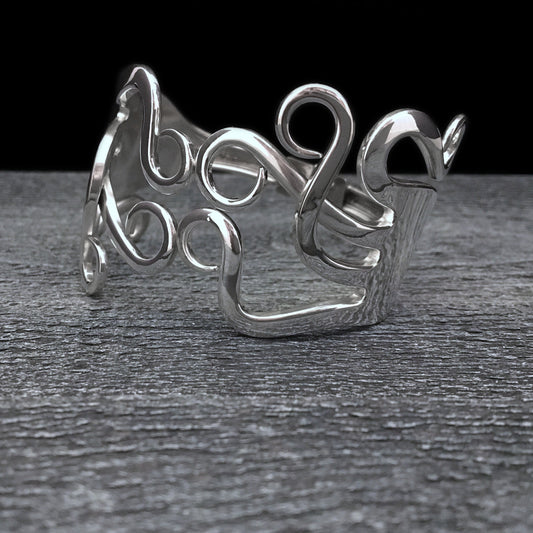 Double Fork Bracelet - Celtic Twist