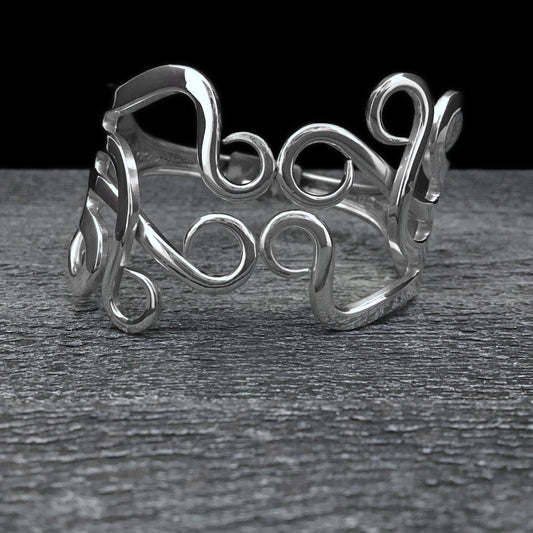 Double Fork Bracelet - Celtic Twist