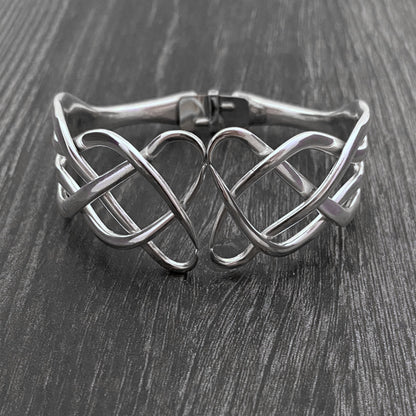 Double Fork Bracelet - Celtic Knot
