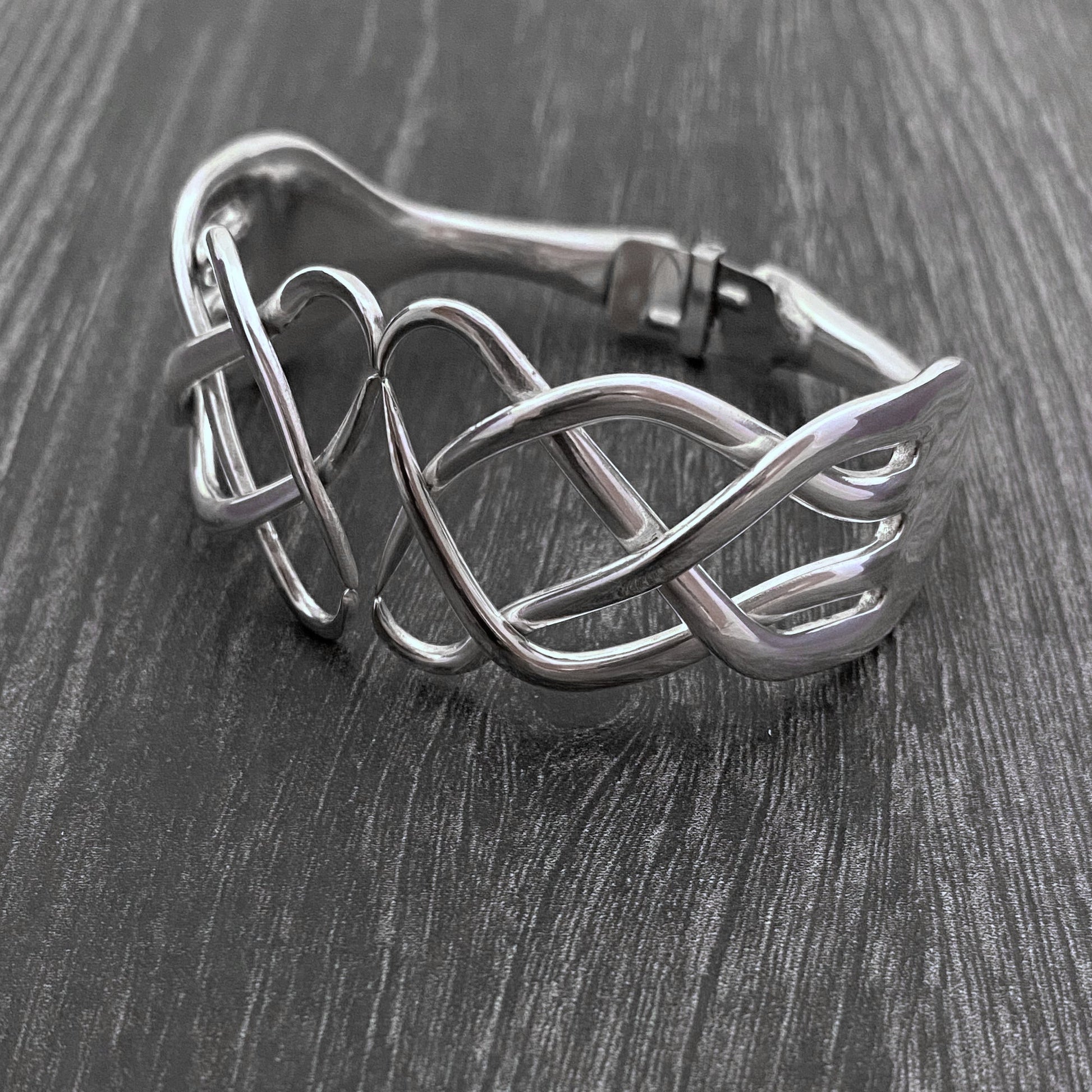 Double Fork Bracelet - Celtic Knot