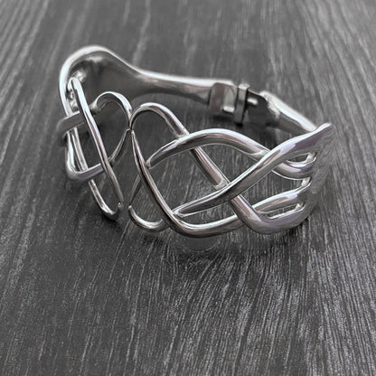 Double Fork Bracelet - Celtic Knot
