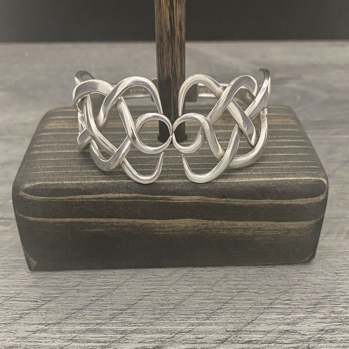 Double Fork Bracelet - Celtic Weave