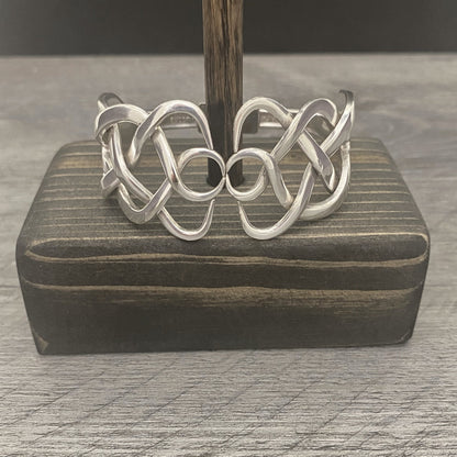 Double Fork Bracelet - Celtic Weave