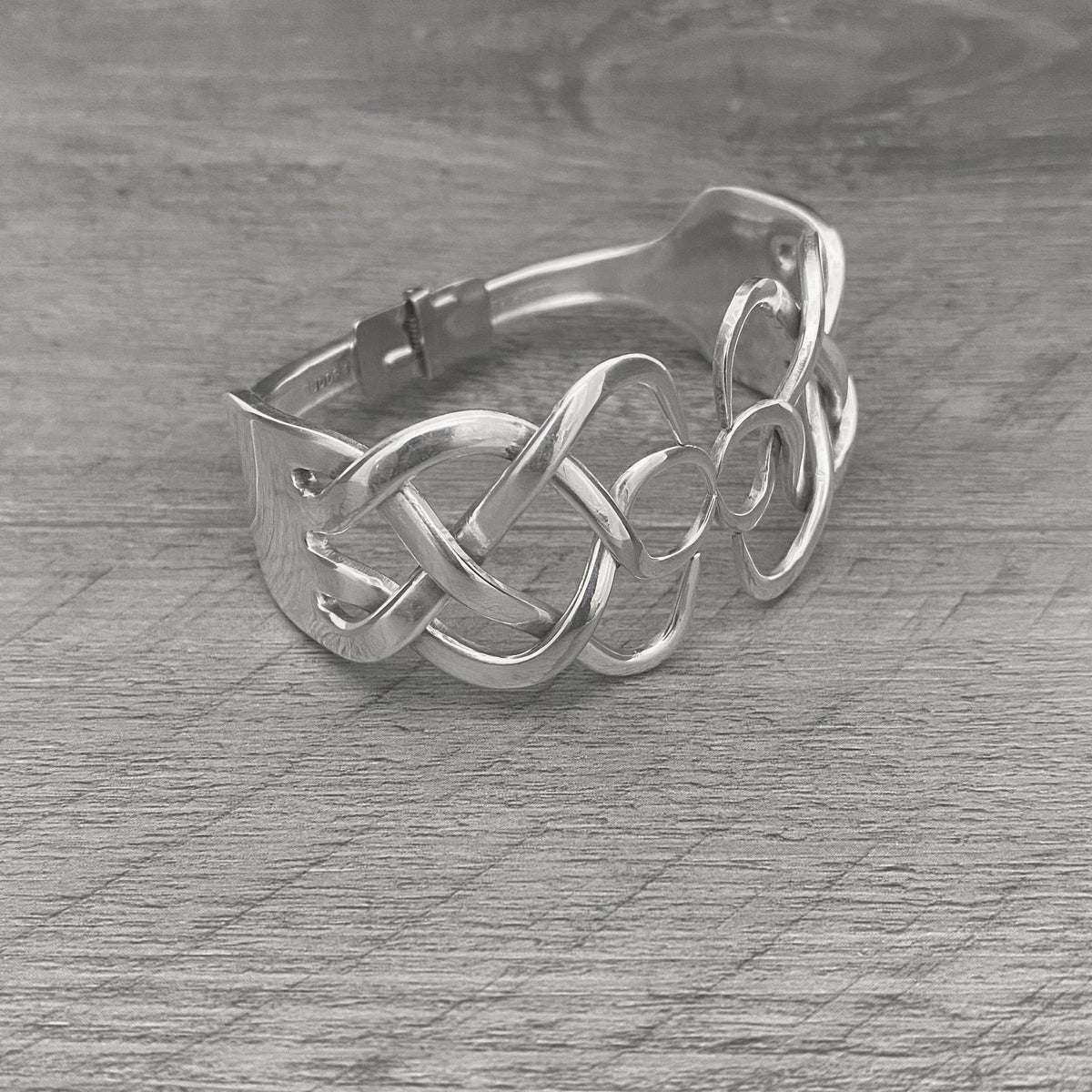 Double Fork Bracelet - Celtic Weave