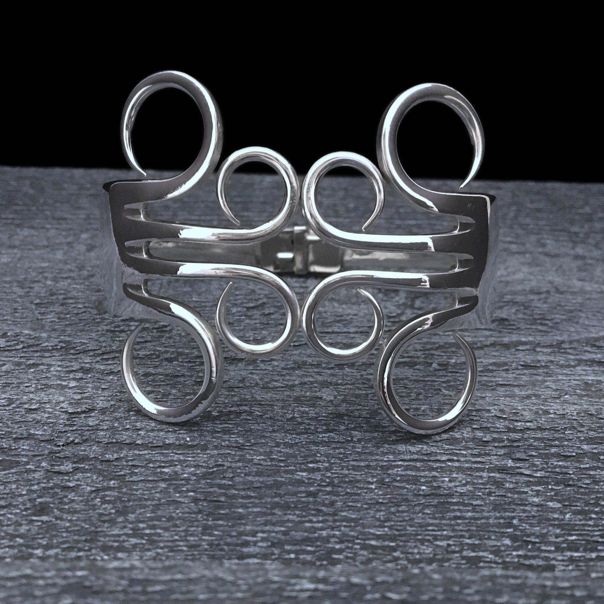 Double Fork Bracelet - Circles 3