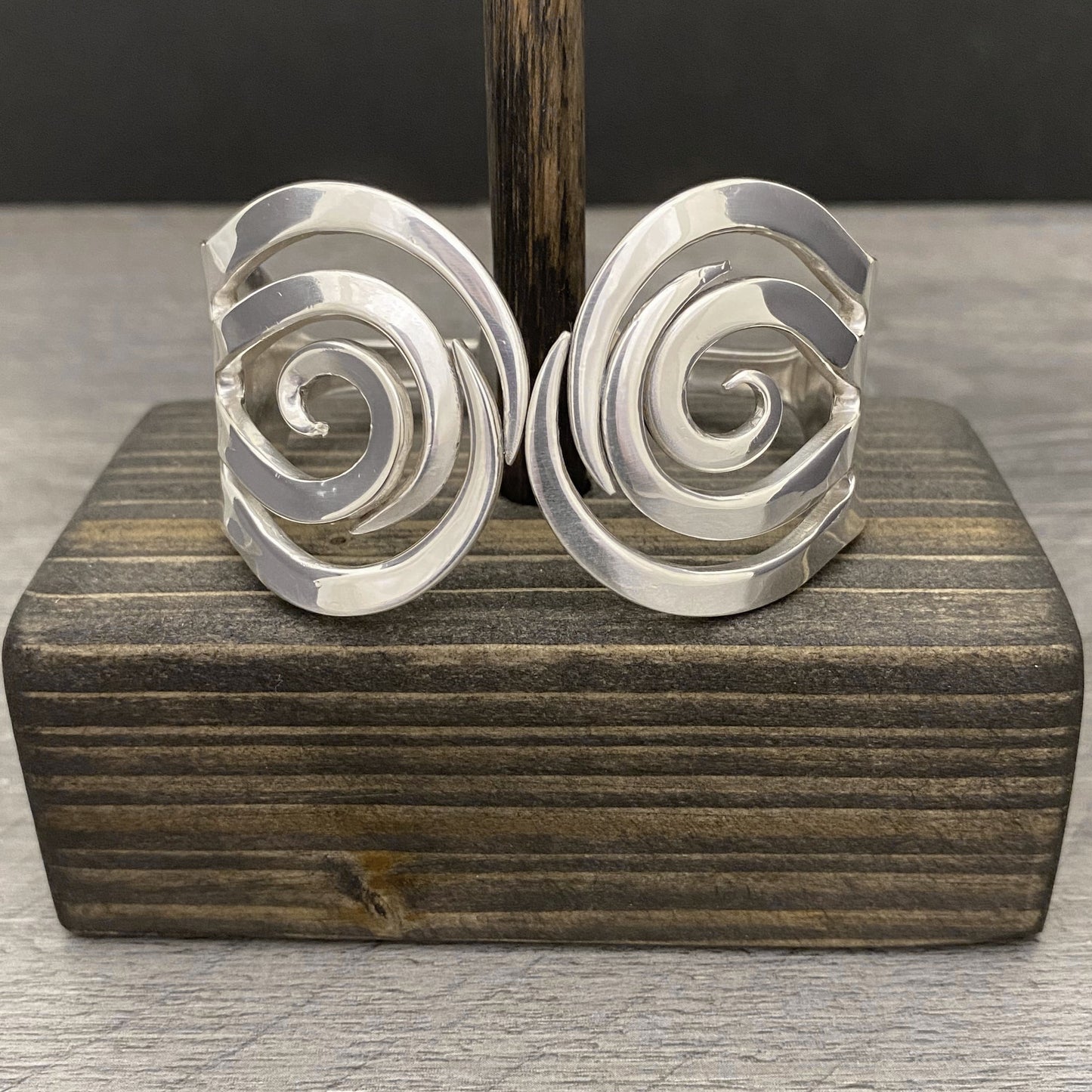 Double Fork Bracelet - Spiral 2