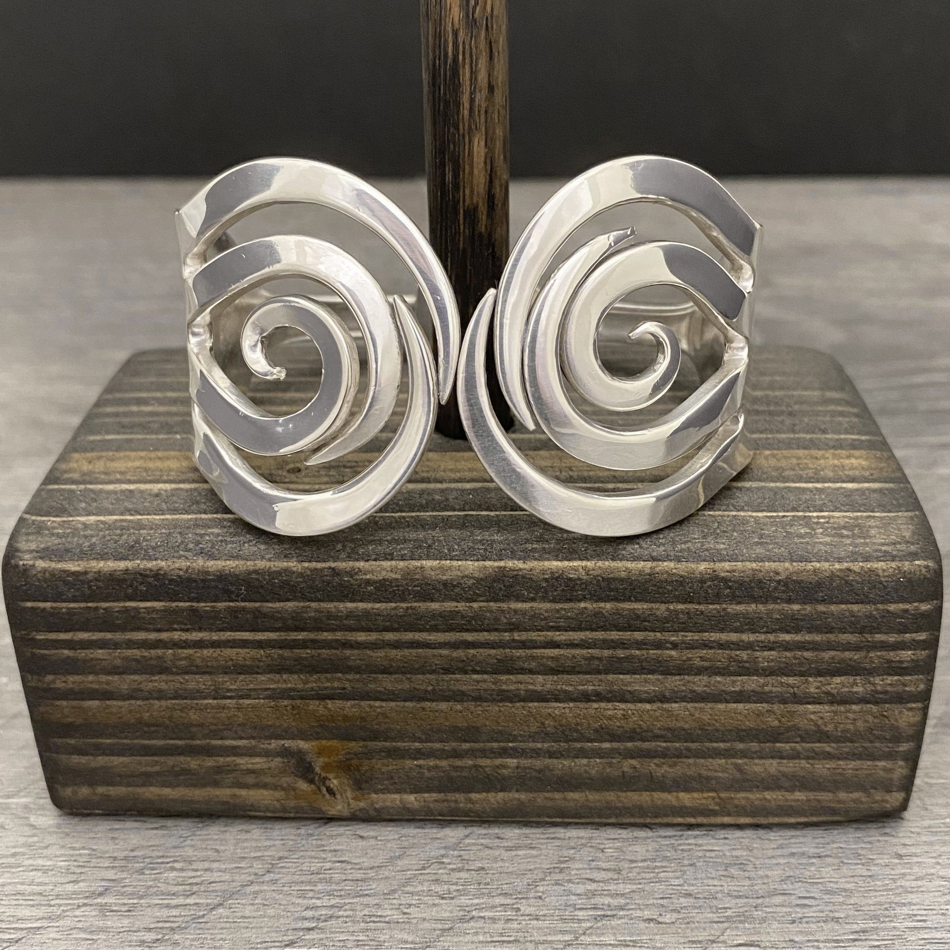 Double Fork Bracelet - Spiral 2
