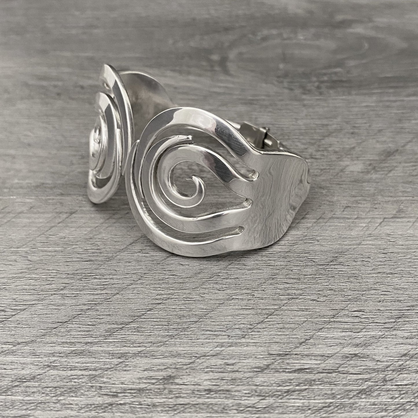 Double Fork Bracelet - Spiral 2