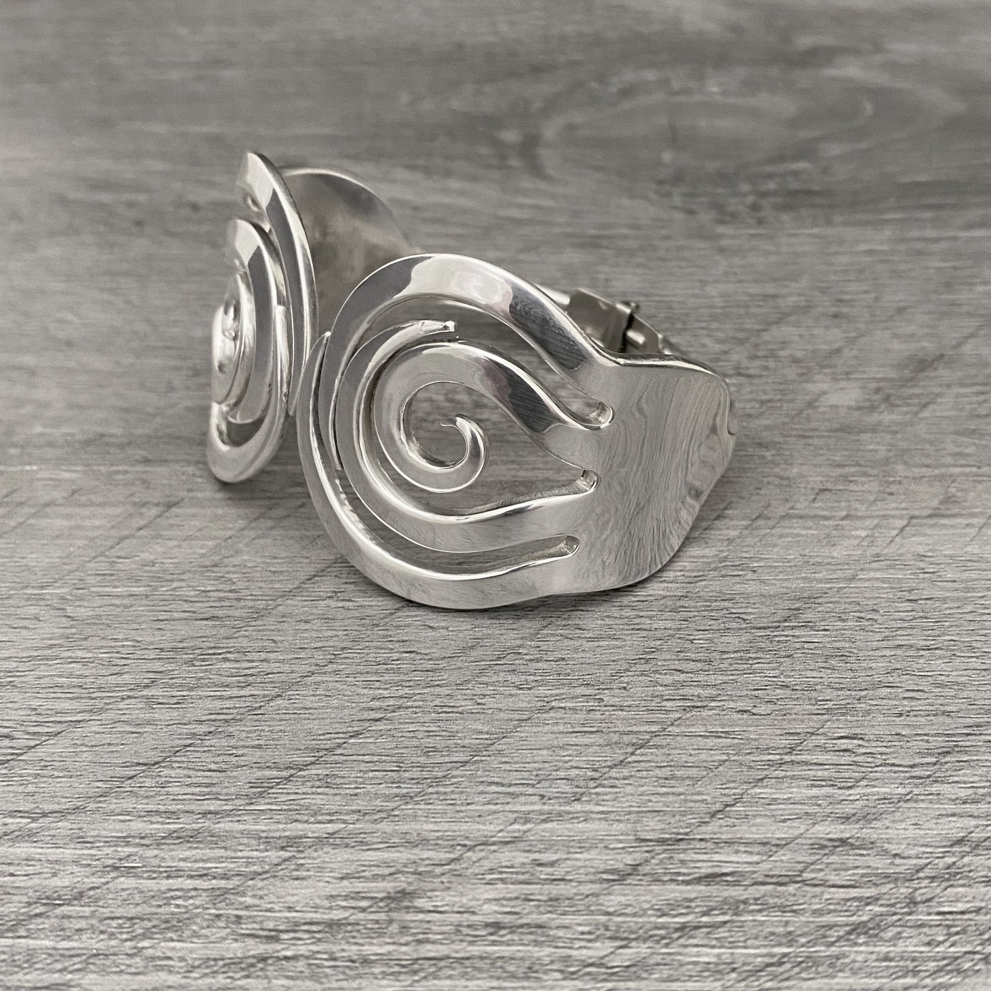 Double Fork Bracelet - Spiral 2