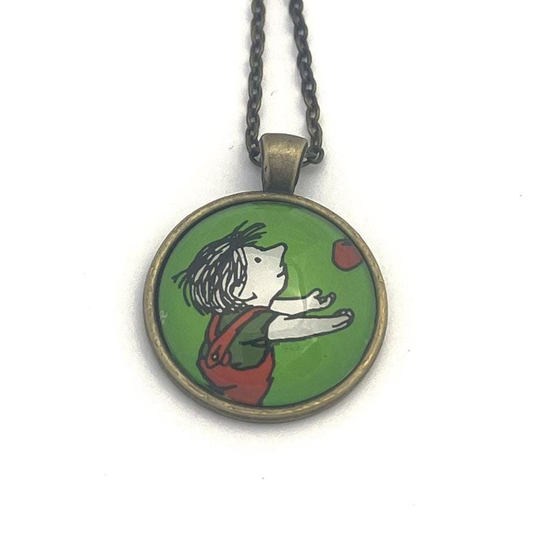 Postage Stamp Necklace - 2022 USA The Giving Tree Large