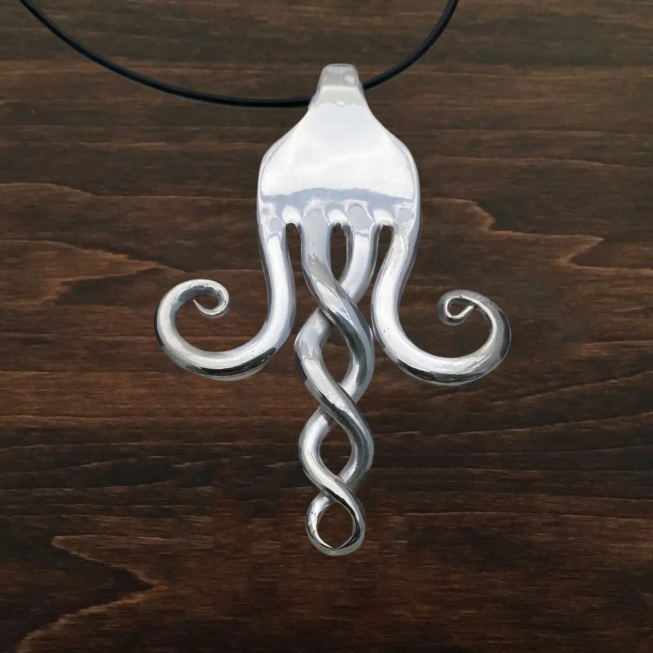 Fork Necklace - Helix