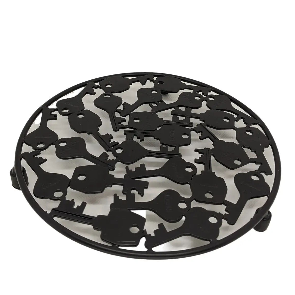 Key Trivet Black
