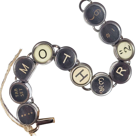 Typewriter Key Bracelet - Messages (Pre-Order)