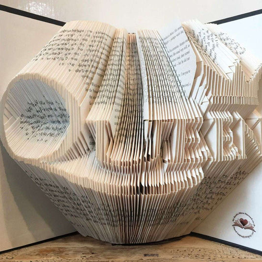 Folded Book Art - Queen