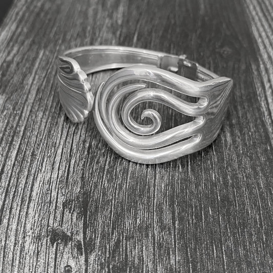 Spiral #2 Fork Bracelet