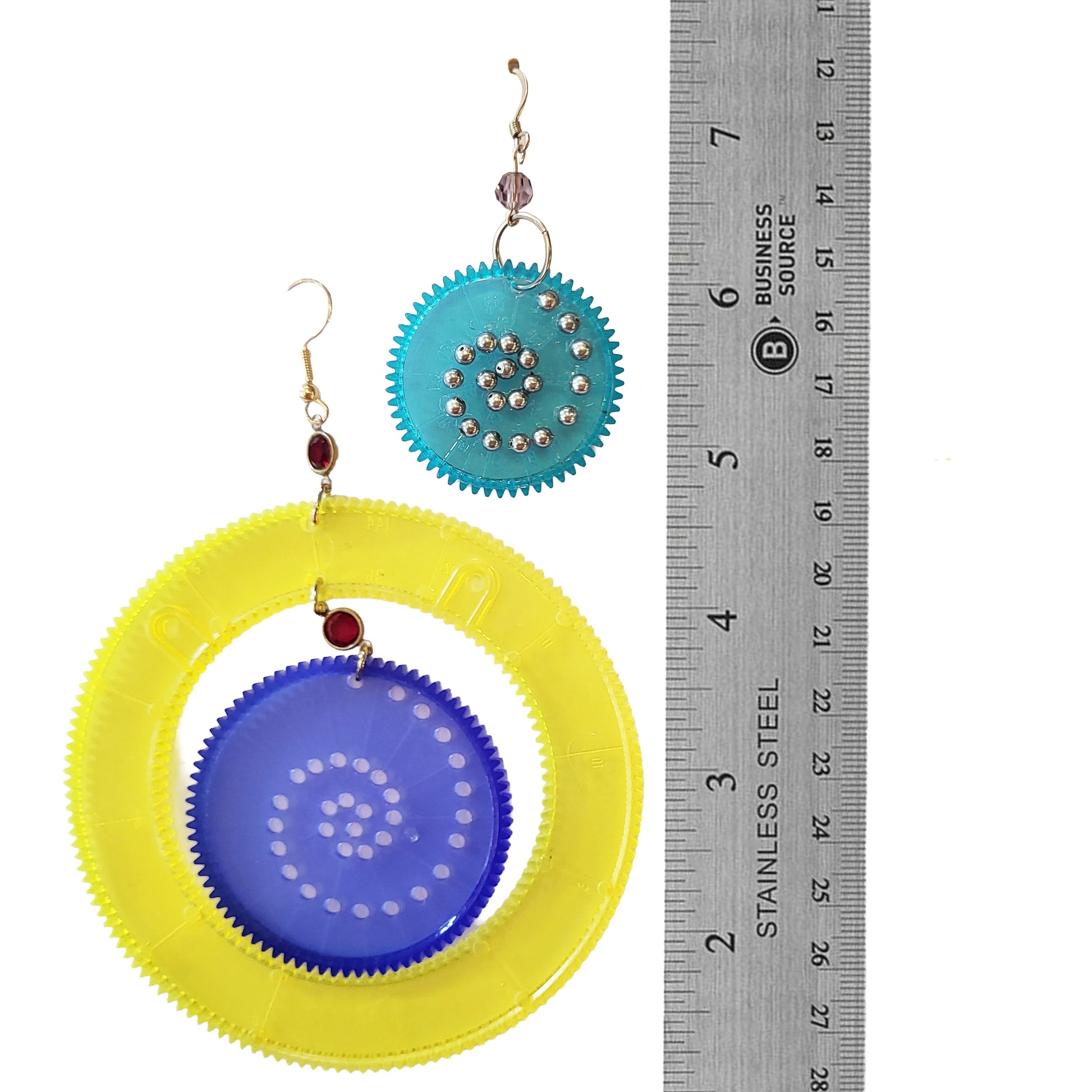 Spirograph Earrings